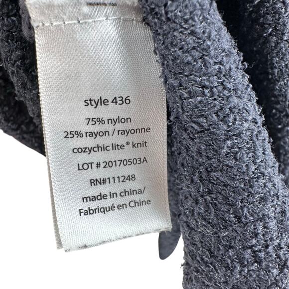 Barefoot Dreams Cozychic Lite Long Cardigan Purple/Ombre S/M Dye Open Front Wrap - Picture 8 of 8